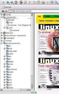 Abbildung 17: In der Seitenleiste finden Sie den aus dem Internet Explorer bekannten "Verlauf"