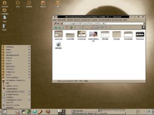 Abbildung 17: KDE 2 "mit eclipse-Theme"