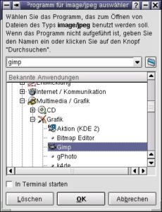 Abbildung 19: "The Gimp" kommt zum Zug