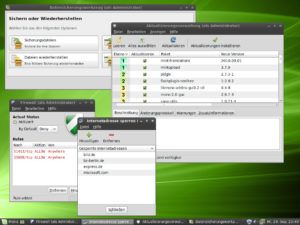 Abbildung 2: Die eigens für Linux Mint entwickelten Tools.