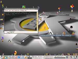 Abbildung 2: XPenguins stellt auch alle Themes gleichzeitig dar
