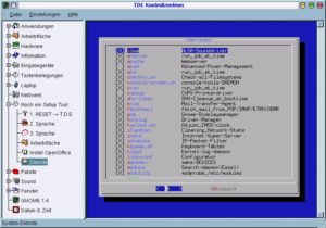 Abbildung 2: NeST unter KDE 1.1