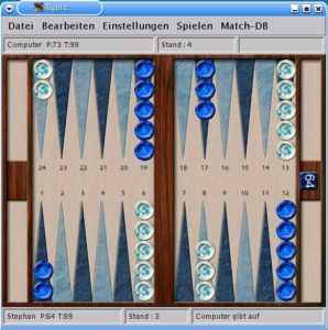 Abbildung 2: BGBlitz – ein starkes Programm in Java
