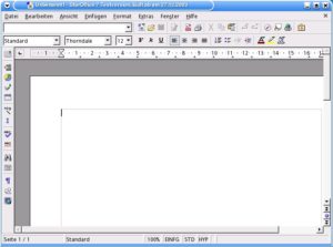 Abbildung 2: StarOffice 7 gleicht OpenOffice fast wie ein Ei dem anderen