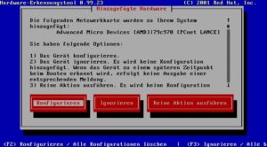 Abbildung 2: Kudzu hat eine Netzwerkkarte gefunden