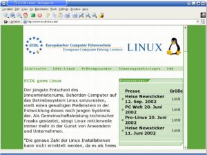 Abbildung 2: Freie Fahrt mit dem neuen Linux-Führerschein