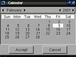 Abbildung 2: Kalender