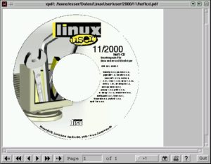 Abbildung 2: xpdf ist schon ein Klassiker