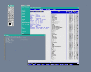 Abbildung 2: X mit dem Window-Manager TWM