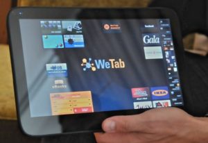 Abbildung 2: Auf der Pinnwand finden Sie die Programm-Widgets.