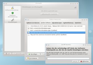 Abbildung 2: Weitere Repositories richten Kubuntu-Anwender mit KPackageKit ein.