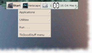 Abbildung 2: TKgoodstuff auf dem heimischen Desktop
