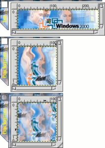 Abbildung 2: Die Entstehung eines Background-Tiles