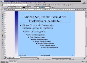 Abbildung 2: Das fertige Hintergrundlayout