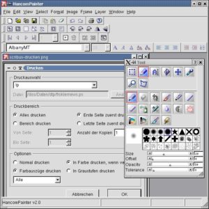Abbildung 21: HancomPainter