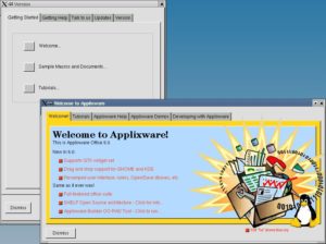 Abbildung 27: Applixware Office 5 kann mit einem gut aufgemachten Tutorial aufwarten