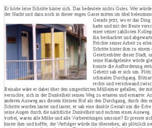 Abbildung 3: Ein "an der Seite" verankertes Bild sieht im Fließtext besser aus, wenn Sie noch ein wenig Abstand zum Text einstellen.