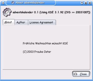 Abbildung 3: Der fertige About-Dialog