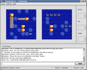 Abbildung 3: KBattleship – bald Teil des Atlantik-Projekts