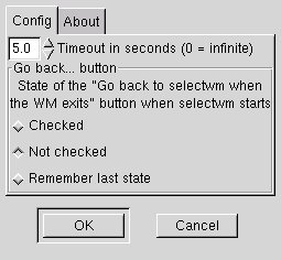 Abbildung 3: Hinter dem "Config"-Button
