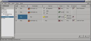 Abbildung 3: Größtes Manko an Firewall Builder sind die teilweise sehr hässlichen Icons