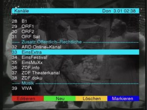 Abbildung 3: Zur besseren Strukturierung und schnelleren Navigation lassen sich Marken definieren, die mit den Tasten Rechts und Links angesprungen werden können