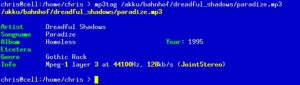 Abbildung 3: MP3-Tags im Griff