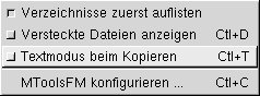 Abbildung 3: Optionen