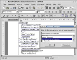 Abbildung 3: Ein Inhaltsverzeichnis mit Hyperlinks