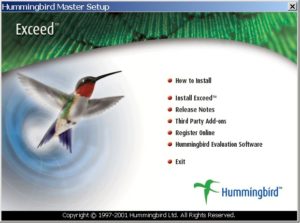 Abbildung 3: Exceed ist Windows-typisch schnell installiert