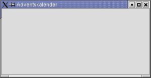 Abbildung 3: Ein leeres Fenster