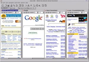 Abbildung 3: Vier geöffnete HTML-Dokumente