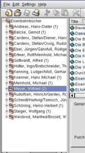 Abbildung 3: Datensätze gruppiert