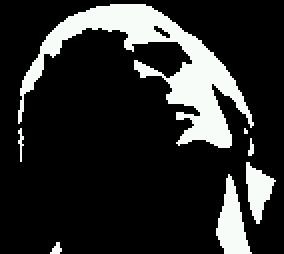 Abbildung 3: Ausschnitt im Pixelformat (oldfield.pbm)