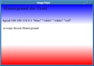 Abbildung 3: Blau-weiß-weiß-rot vertikal