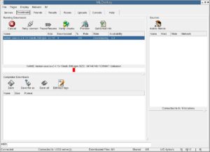 Abbildung 3: Kernel-Download mit mldonkey