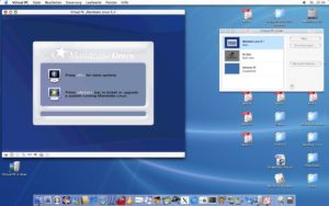 Abbildung 3: Die Linux-Installation beginnt: Der virtuelle PC bootet von der Mandrake-CD