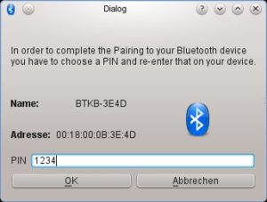 Abbildung 4: Für die PIN-Eingabe benötigen Sie unter KDE noch eine traditionelle Tastatur.