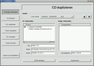 Abbildung 4: CD kopieren