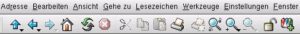 Abbildung 4: Mit einem Klick auf den Button ganz rechts in der Werkzeugleiste lädt Konqueror die Bilder einer Web-Seite nach