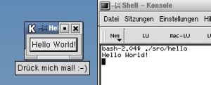 Abbildung 4: Erst ein Klick auf das X-Icon beendet das Programm