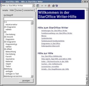 Abbildung 4: Die neu gestaltete Hilfe im Windows-Look