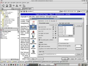 Abbildung 4: Den kommerziellen Browser Opera gibt´s auch für Linux - allerdings erst in der Version 4.0b5