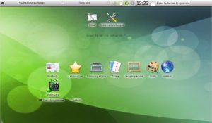Abbildung 4: Der Netbook-Modus von OpenSuse 11.3.