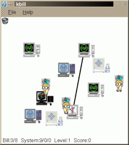 Abbildung 4: Das beliebte XBill mal im KDE-Look&Feel