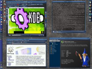 Abbildung 4: Nicht der Standard-Stil, aber ebenfalls neu: KDE im GTK/GNOME-Gewand