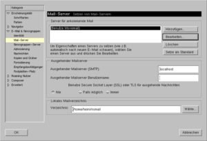 Abbildung 4: Einstellungen im Unterpunkt <custom name="span" custom:class="uielement" srcset=