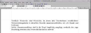 Abbildung 4: Der Text für das wissentschaftliche Beispiel