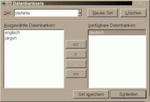 Abbildung 4: Eine Datenbank nach Ihrem Geschmack
