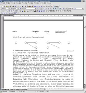 Abbildung 46: Beim Import eines Microsoft-Word-Dokuments dreht HancomWord 6 dieses einmal durch den Fleischwolf